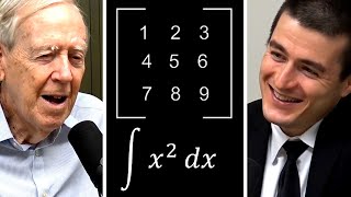 Gilbert Strang Linear Algebra vs Calculus [upl. by Atirehs]