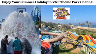 VGP Universal Kingdom  Entry Ticket  Water Rides amp Dry Rides  VGP Theme Park Chennai [upl. by Arratahs]