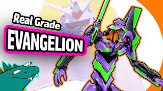 Real Grade Evangelion Unit 01 MODEL KIT Review [upl. by Rialb71]