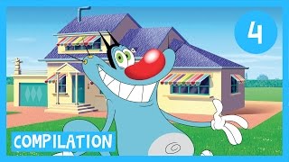 Oggy and the Cockroaches  Oggys House Compilation 1H in HD [upl. by Anailuj81]