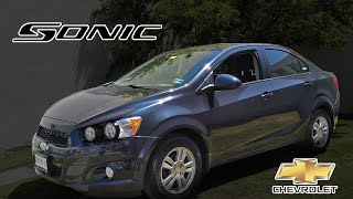 Chevrolet Sonic sedan  Reseña [upl. by Borries]