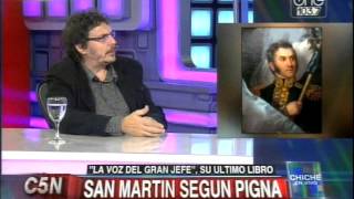 C5N  CHICHE EN VIVO SAN MARTIN SEGUN FELIPE PIGNA [upl. by Osrick26]