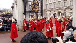 Changing the Guard at Buckingham Palace London [upl. by Demb]