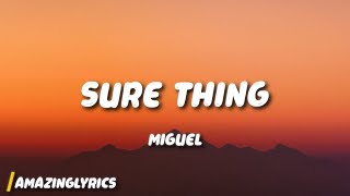 Miguel  Sure Thing [upl. by Killion]