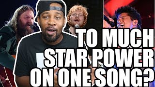 REACTION  Ed Sheeran  BLOW with Chris Stapleton amp Bruno Mars Official Lyric Video‼ [upl. by Nyleve]