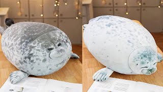 Seal Pillows Review 2020  Fluffy Plush Seal Pillow [upl. by Anehsat]