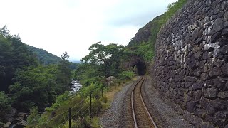 Welsh Highland Railway  Drivers Eye View  Part 1  Porthmadog to Rhyd Ddu [upl. by Zingg]