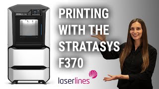 3D Printing with the Stratasys F370 3D Printer [upl. by Eibbil]