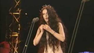 sarah brightman  La Luna live statue of liberty concert 2001 [upl. by Ravilob]