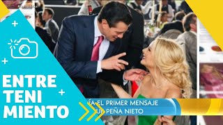 Tania Ruiz le declara todo su amor a Enrique Peña Nieto  Un Nuevo Día  Telemundo [upl. by Flight341]