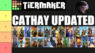 Cathay Unit Roster Updated Tier List [upl. by Atinwahs]