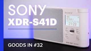 Goods In 32  Sony XDRS41D DABFM Digital Radio [upl. by Earal45]