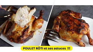 Poulet rôti au four CROUSTILLANT et FACİLE [upl. by Raddatz138]