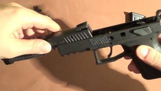 How to disassembly CZ P07 pistol [upl. by Fenn77]