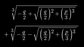 The Cubic Formula Cardanos Method [upl. by Jenna375]