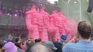 The Flaming Lips  Yoshimi Battles the Pink Robots Part 1 and 2 Koka Bootg Amphitheater 71724 [upl. by Fairley672]