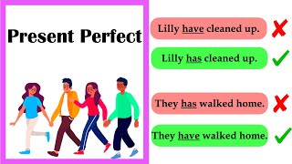 PRESENT PERFECT Tense 🤔 Easy Explanation [upl. by Disini]