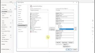 Adding the Attachments button in Outlook Ribbon [upl. by Lesiram603]