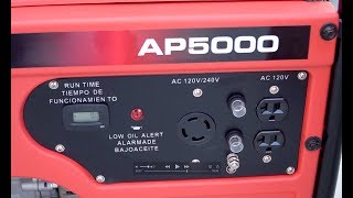 AiPower AP5000 and AP4000 Unbox and Starting Your New Generator [upl. by Pimbley436]