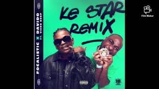 Focalistic  Ke Star Remix ft Davido amp Vigro Deep [upl. by Anyl]