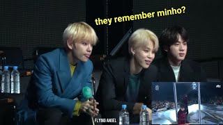 BTS Reaction to Stray Kids GDA 2019 [upl. by Martie417]