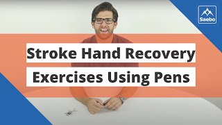 Best Stroke Hand Recovery Exercises Using Pens [upl. by Tesil]