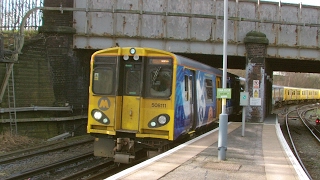 Half an Hour at 216  Birkenhead North Station 1022017  Class 507 508 terminus [upl. by Lose]