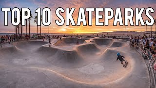 Most FAMOUS Skateparks In The US California New York Florida [upl. by Etac]