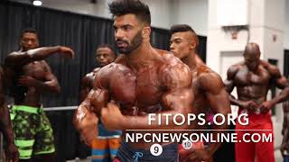 2017 IFBB Mens Physique Olympia Competitor Sergi Constance Backstage Video [upl. by Nerrawed621]