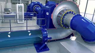 ANDRITZ Hydro turbine animation  Francis [upl. by Yarahs573]