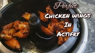 Perfect Chicken Wings in Tfal ActiFry [upl. by Carlin]