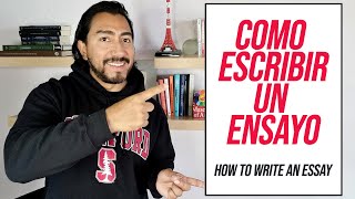 Como escribir un ensayo en 7 pasos  How to write an essay según Harvard EN ESPAÑOL [upl. by Yadrahs]