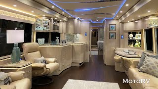 27 Million Super Luxury Prevost Coach [upl. by Yzzo]