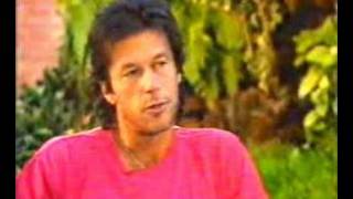 NAZIA HASSAN INTERVIEWING IMRAN KHAN [upl. by Fish615]