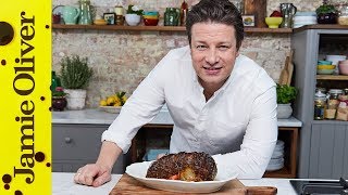 How to Cook Perfect Roast Beef  Jamie Oliver [upl. by Aenat905]