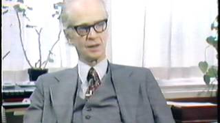 B F Skinner  Skinner on Behaviorism 1977 [upl. by Robinett839]