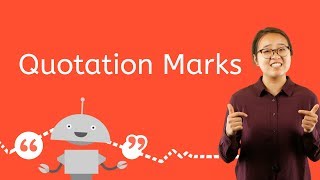 Quotation Marks  Language Skills for Kids [upl. by Irahcaz]