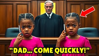 Judge Frames Innocent Black Twins  Until They Call Their Dad The US Attorney General [upl. by Hsan]