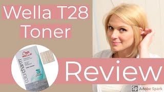 Wella T28 Toner  Review [upl. by Sudnak]