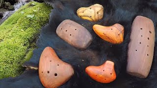 How To Make Wood Ocarina  Hand Tools  Woodwind [upl. by Harp628]