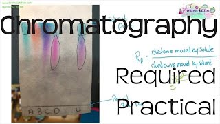 AQA Required Practical  Chromatography [upl. by Portland]