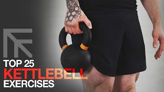 25 Kettlebell Exercises Full Body Workout  Mirafit [upl. by Kred]