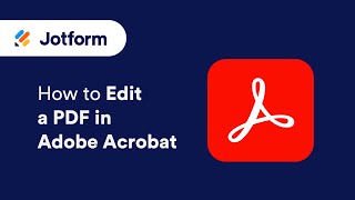 How to edit a PDF in Adobe Acrobat [upl. by Nauqat767]