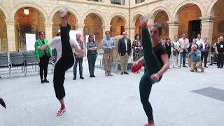 Basque Dance at Basque Museum in Bilbao [upl. by Anilag317]