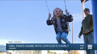 Kingman officer adopts girl after case of abuse [upl. by Arlette590]