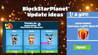 BlockStarPlanet update ideas [upl. by Brana277]