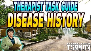 Disease History  Therapist Task Guide  Escape From Tarkov [upl. by Tezil516]