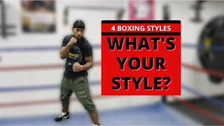 4 Boxing Styles  What is Your Style Coach Daron Boxing [upl. by Hildegaard]