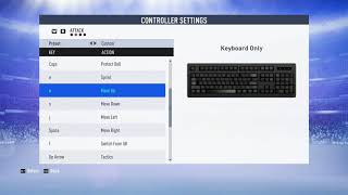 Customize FIFA 19 controller for PC Keyboard [upl. by Anuska157]