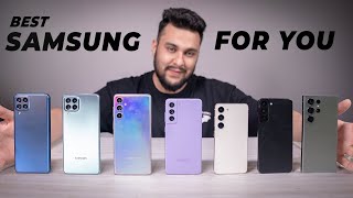 India’s Best SAMSUNG Phone from 15000 to 1 Lakh Rupees  2023 [upl. by Adnovay]